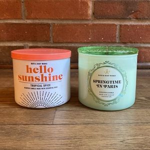 Bath & Body Works candles